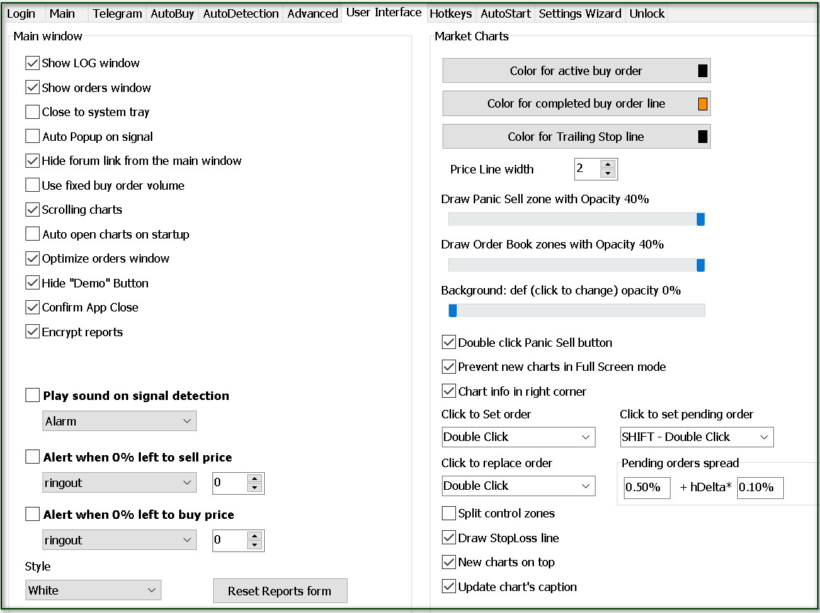 MoonBot Settings Interface Tab